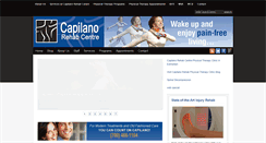 Desktop Screenshot of capilanorehab.com